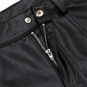 Leather Shorts