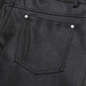 Leather Shorts