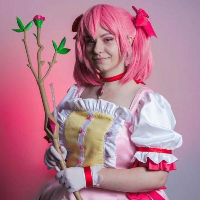 Madoka Kaname Cosplay Puella Magi Madoka Magica