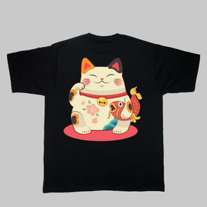 Maneki-Neko Japanese T-Shirt
