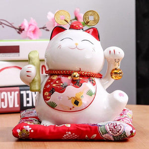 Maneki-Neko Money Box 'Papyrus'