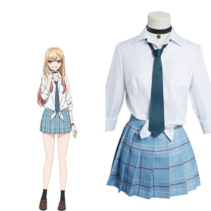 my dress-up darling costume pics Ever since I saw this collaboration between Kuromi and Shizuku (Marin Kitagawa) from Dress Up Darling, I had to cosplay her! It was made possible thanks to @miccostumesde @miccostumesbd Costume Habits Marin Marin Kitagawa