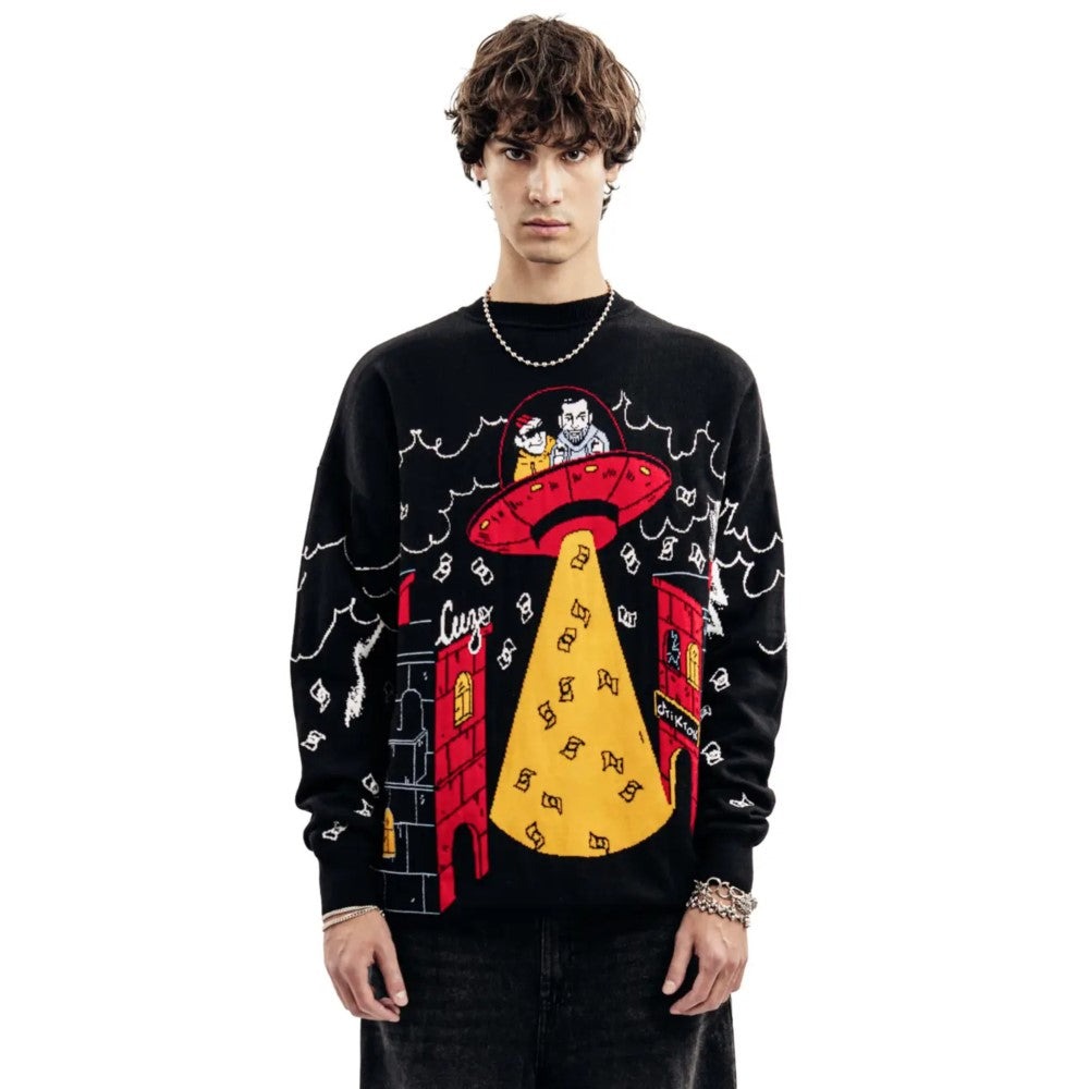 Men Streetwear Sweater