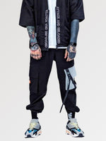 Load image into Gallery viewer, Mens Cargo Pants with Straps &#39;Saikai&#39;
