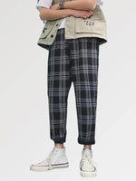 Load image into Gallery viewer, Men&#39;s Check Pants &#39;Kesennuma&#39;
