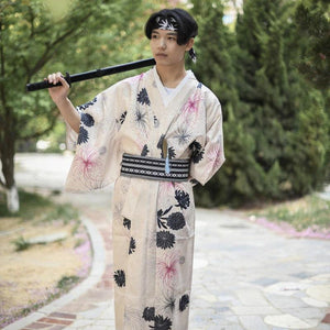 Mens Floral Kimono 'Shari'