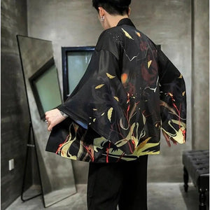 Mens Japanese Style Kimono 'Pentagon'