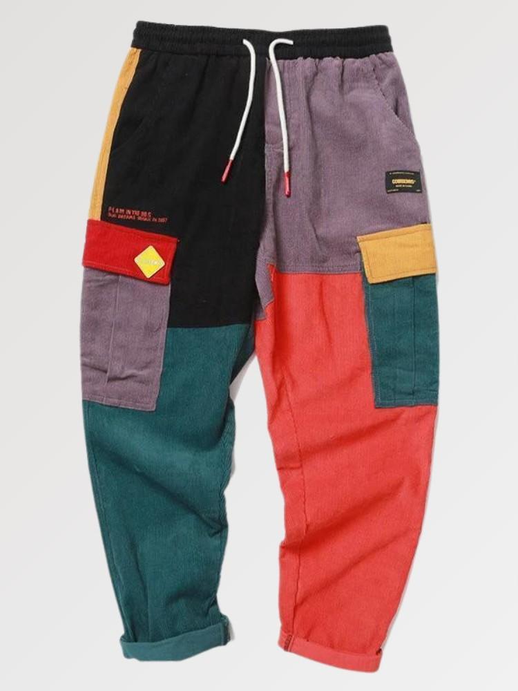 Mens Multicolored Pants 'Natori'