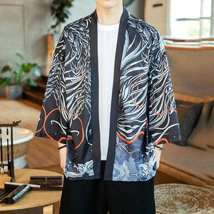 Mens Oversize Kimono Jacket 'Gifu'