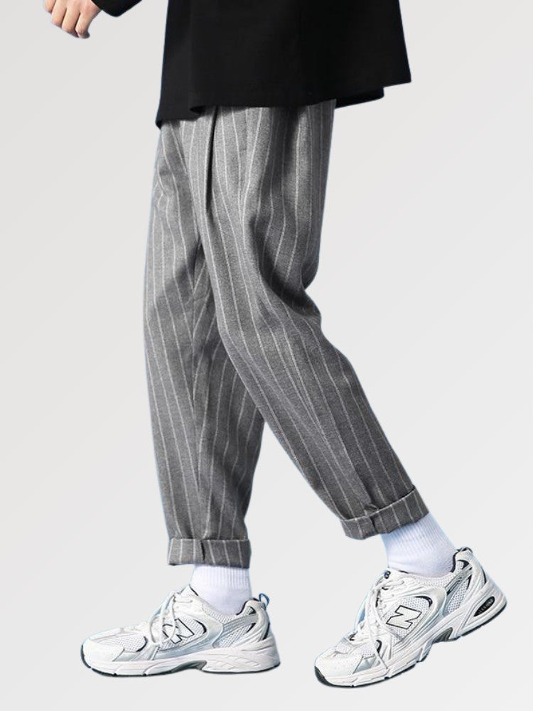 Mens Striped Pants 'Sendai'