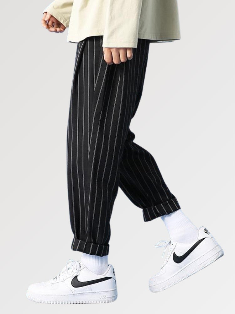 Mens Striped Pants 'Sendai'