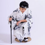 Load image into Gallery viewer, Mens Traditional White Kimono &#39;Nakazuma&#39;
