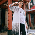 Load image into Gallery viewer, Mens Transparent Kimono Jacket &#39;Enhypen&#39;
