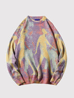 Load image into Gallery viewer, Multicolor Japanese Sweater &#39;Tashoku&#39;
