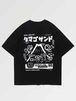 Load image into Gallery viewer, Oversized Shirt Japanese Script &#39;Yama&#39;
