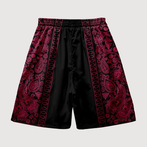 Paisley Pattern Shorts 'Bandana'