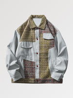 Load image into Gallery viewer, Patchwork Style Vintage Jacket &#39;Inoo&#39;
