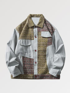 Patchwork Style Vintage Jacket 'Inoo'