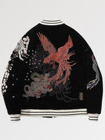 Load image into Gallery viewer, Phoenix Red Sukajan Jacket &#39;Yamaguchi&#39;
