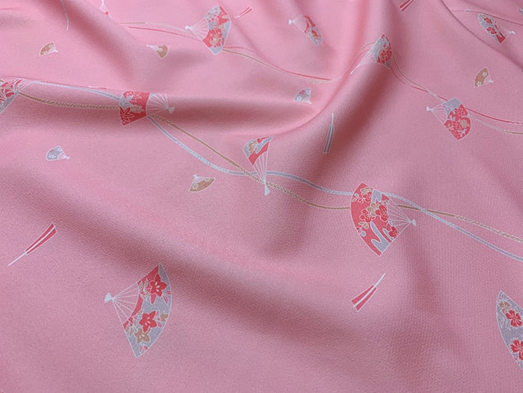 Pink Traditional Kimono for Women 'Tateshina'