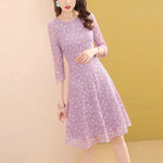 Load image into Gallery viewer, Purple Japanese Dress &#39;Baioretto&#39;
