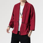 Load image into Gallery viewer, Red Men Kimono
