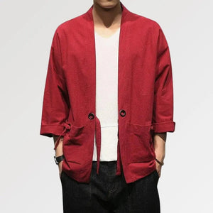 Red Men Kimono