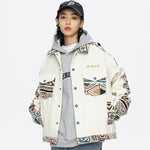 Load image into Gallery viewer, Retro Patchwork Jacket &#39;Patchiwaku&#39;
