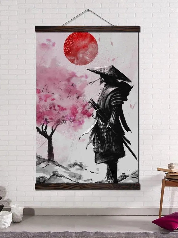 Samurai Painting 'Cherry Blossom'