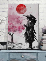 Load image into Gallery viewer, Samurai Painting &#39;Cherry Blossom&#39;
