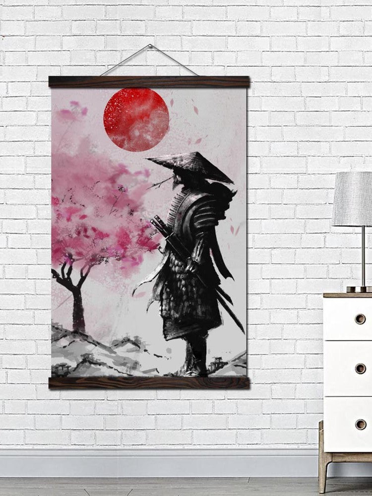 Samurai Painting 'Cherry Blossom'