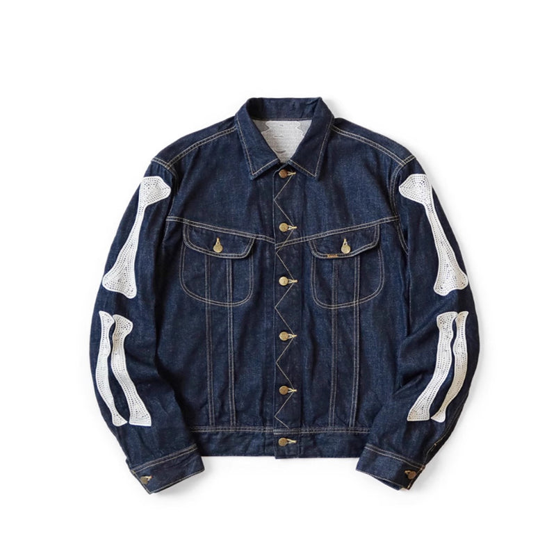 Skeleton Denim Jacket