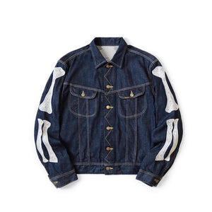 Skeleton Denim Jacket