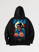 Load image into Gallery viewer, Skeleton Hoodie with Japanese Kanji &#39;Fukui&#39;
