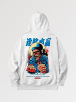 Load image into Gallery viewer, Skeleton Hoodie with Japanese Kanji &#39;Fukui&#39;
