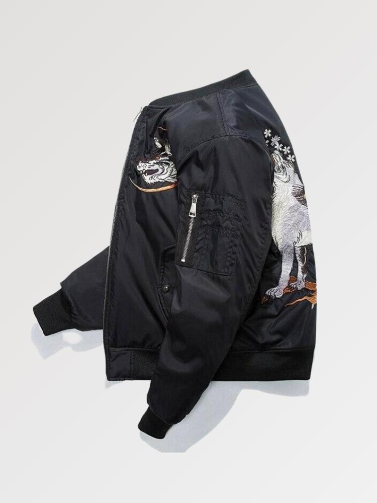 Souvenir Bomber Jacket 'Okami'