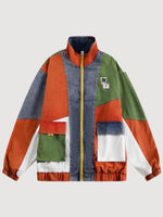 Load image into Gallery viewer, Streetwear Color Jacket
