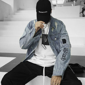 Streetwear Denim Jacket 'Oguri'