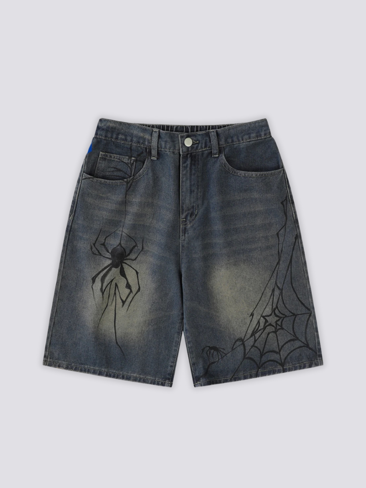 Streetwear Denim Shorts