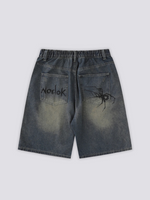 Load image into Gallery viewer, Streetwear Denim Shorts
