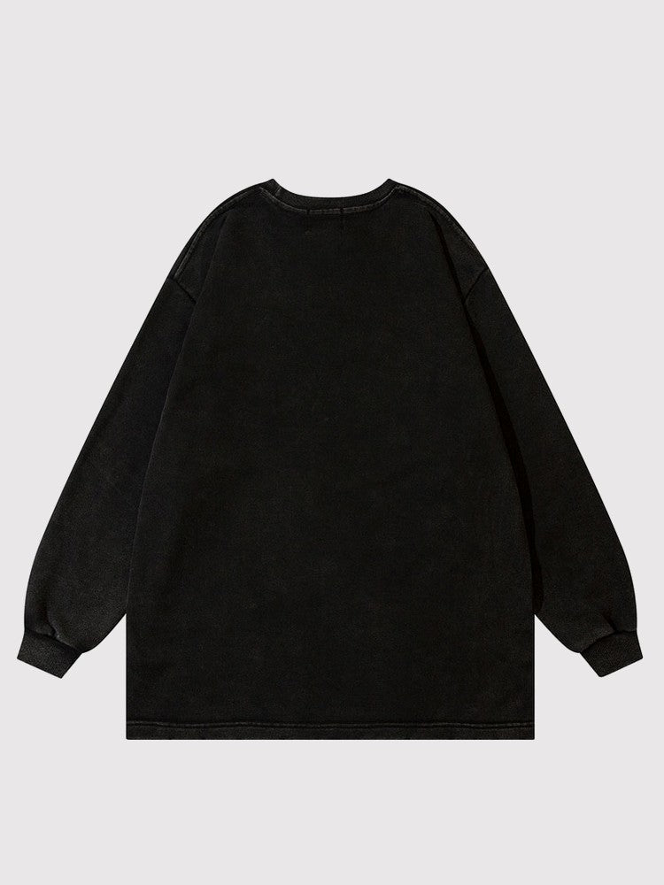 Streetwear Japanese Sweatshirt 'Illusion'