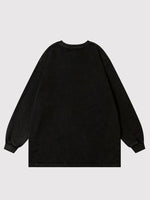Load image into Gallery viewer, Streetwear Japanese Sweatshirt &#39;Illusion&#39;
