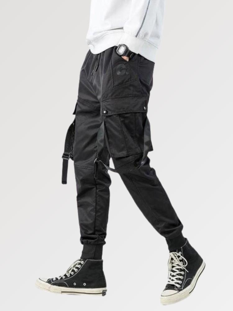 Streetwear Pants with Straps 'Omura'