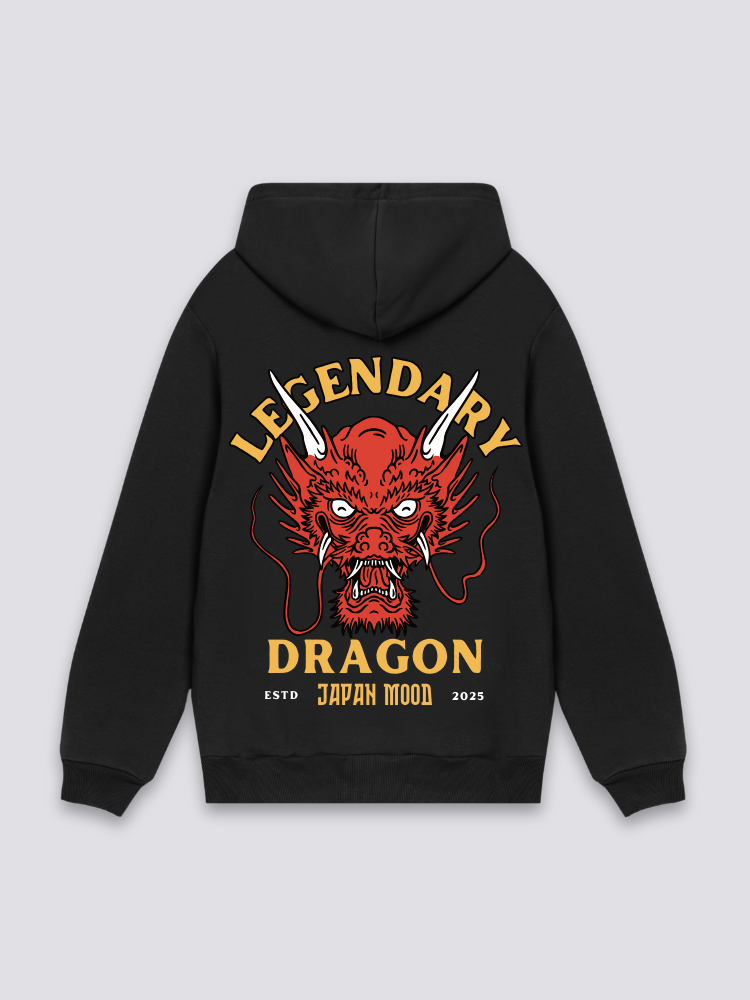 Japanese Legendary Dragon Hoodie