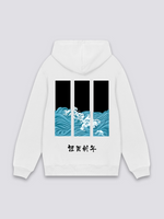 Load image into Gallery viewer, Japanese Kanagawa Wave Sweatshirt
