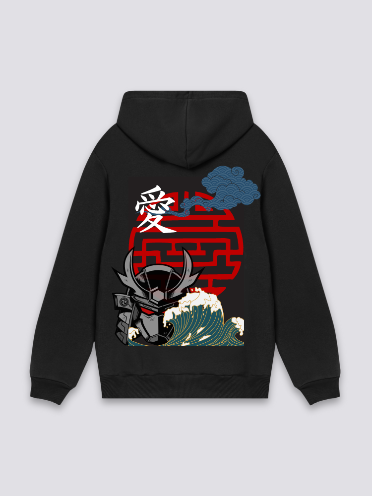 Traditional Japanese Pattern Sweatshirt