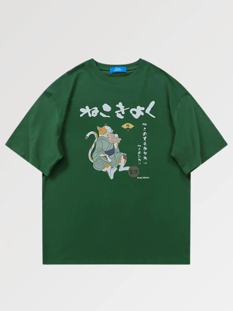 T-shirt Gourmet Cat 'Neko'