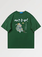 Load image into Gallery viewer, T-shirt Gourmet Cat &#39;Neko&#39;
