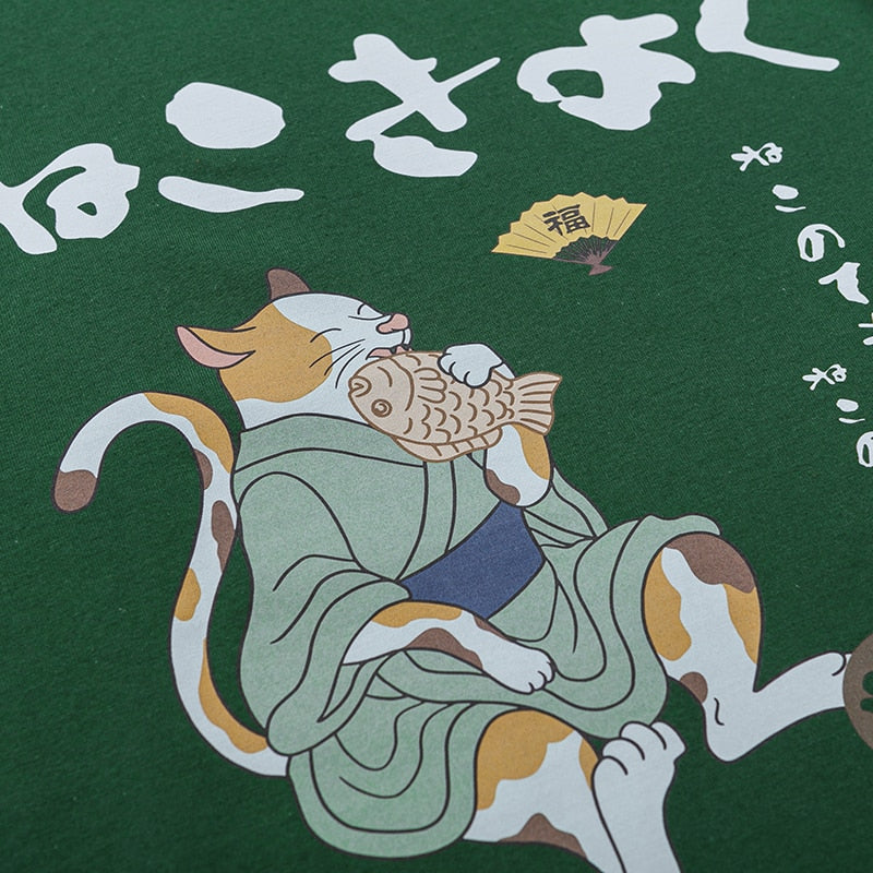 T-shirt Gourmet Cat 'Neko'