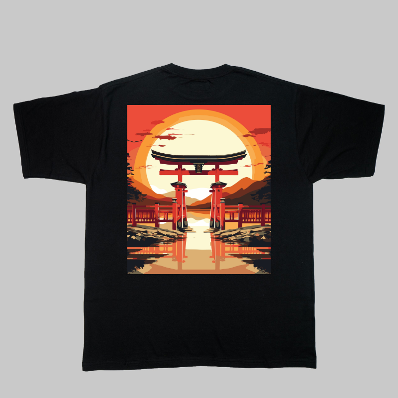 T-shirt Japanese Torii